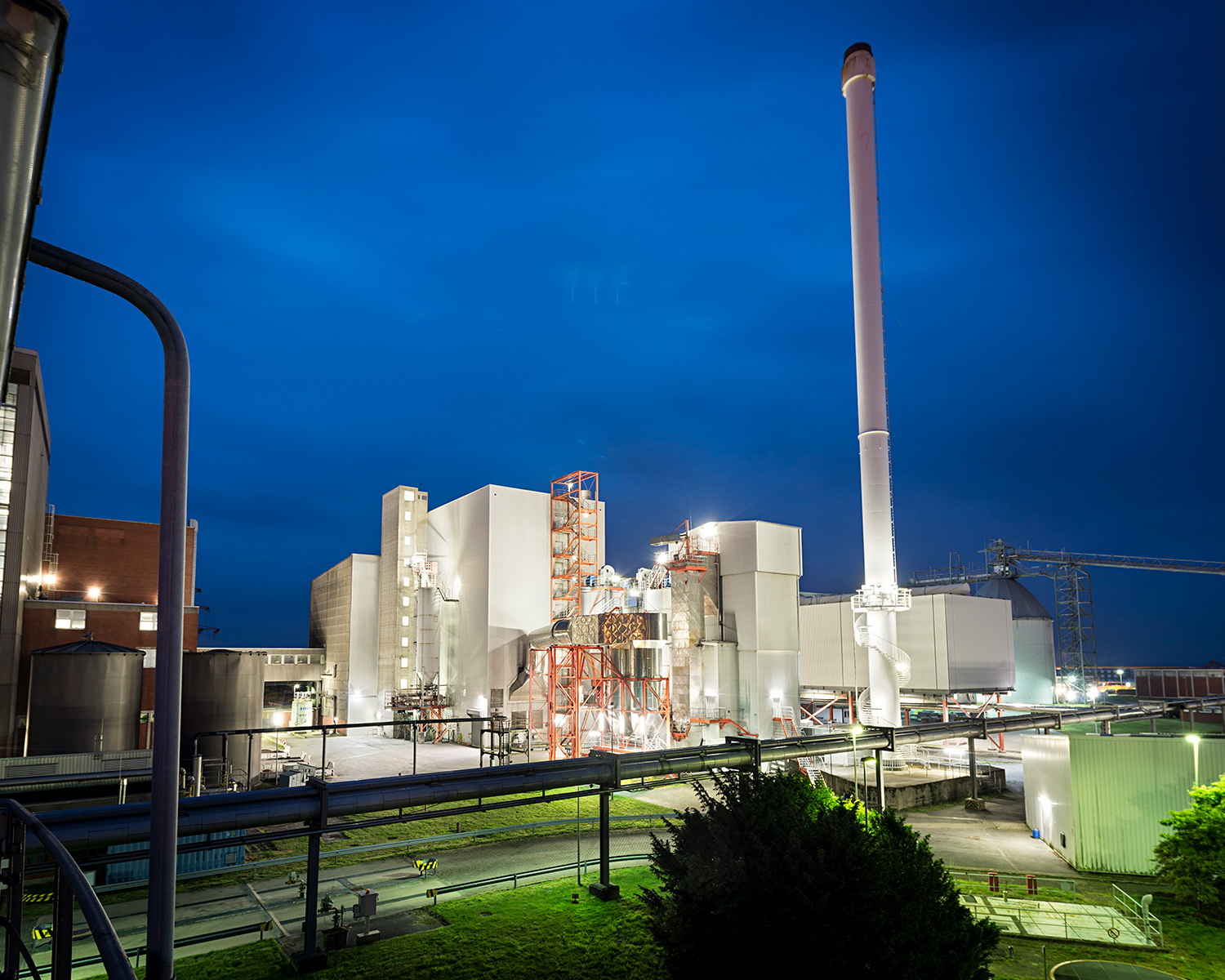 Emden biomass power plant