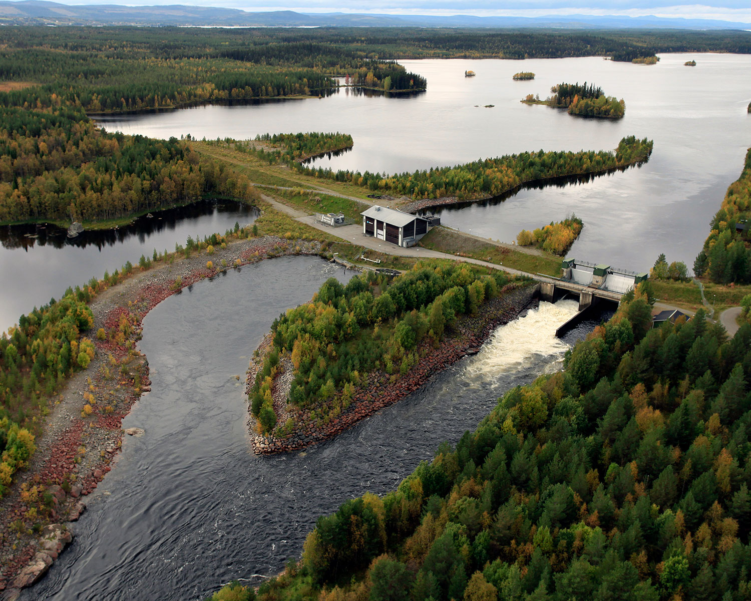 Malgomaj hydropower plant
