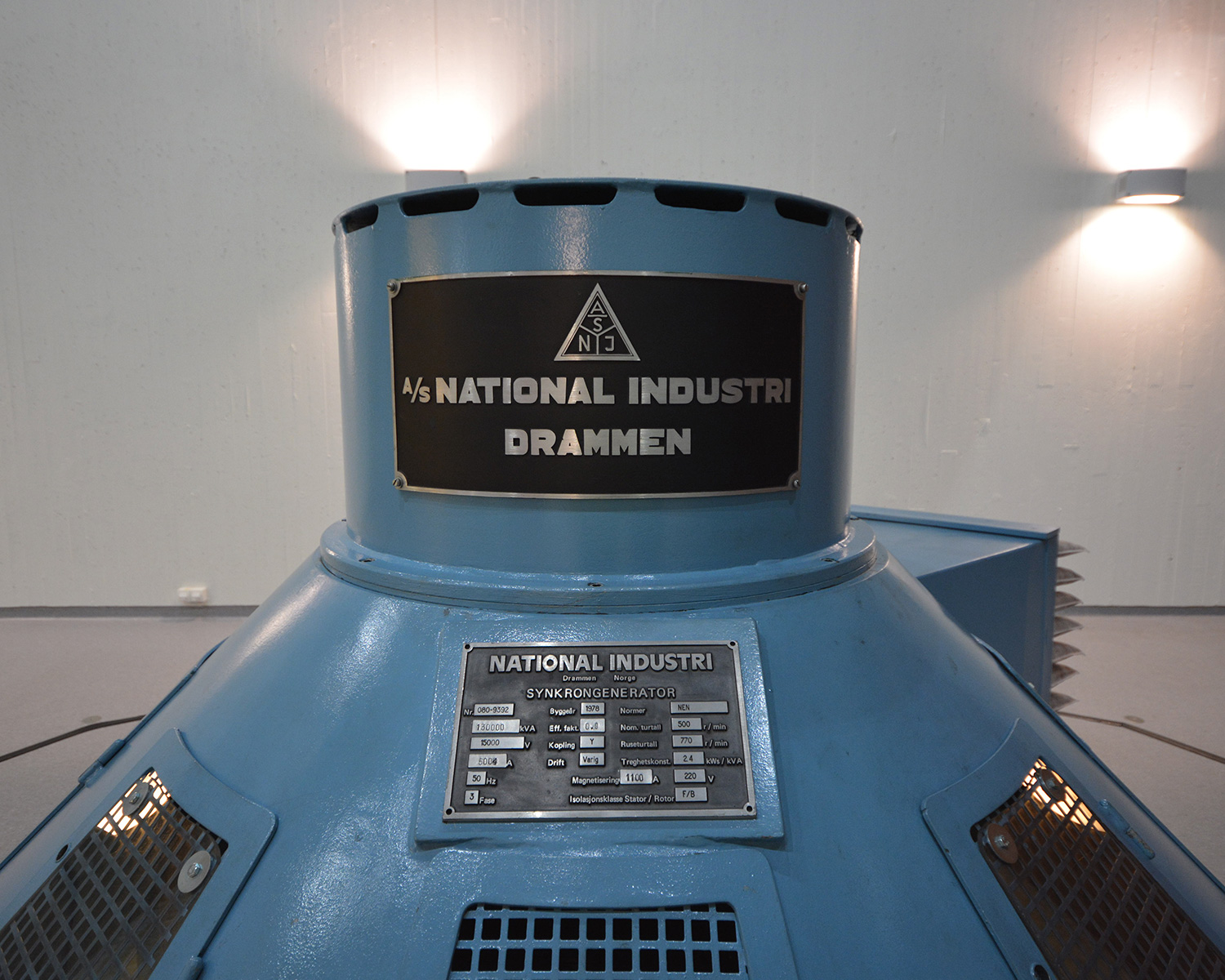 Machine room.